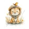 Boho Style Cartoon Animal Illustrations Posters Prints Canvas Painting Wall Art Picture Living Room Home Baby Room Nursery Decor