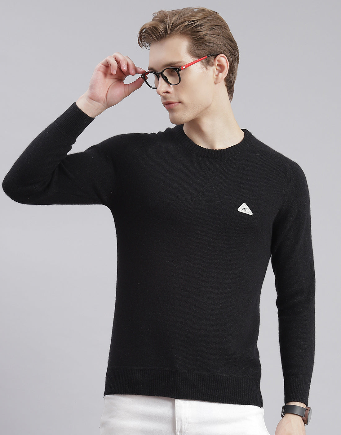 Monte Carlo Mens Regular Fit Solid Pullover XXL