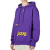 Jordan Felpe NBA Lakers Uomo Viola con Cappuccio Moderata Regolare DR2422-504