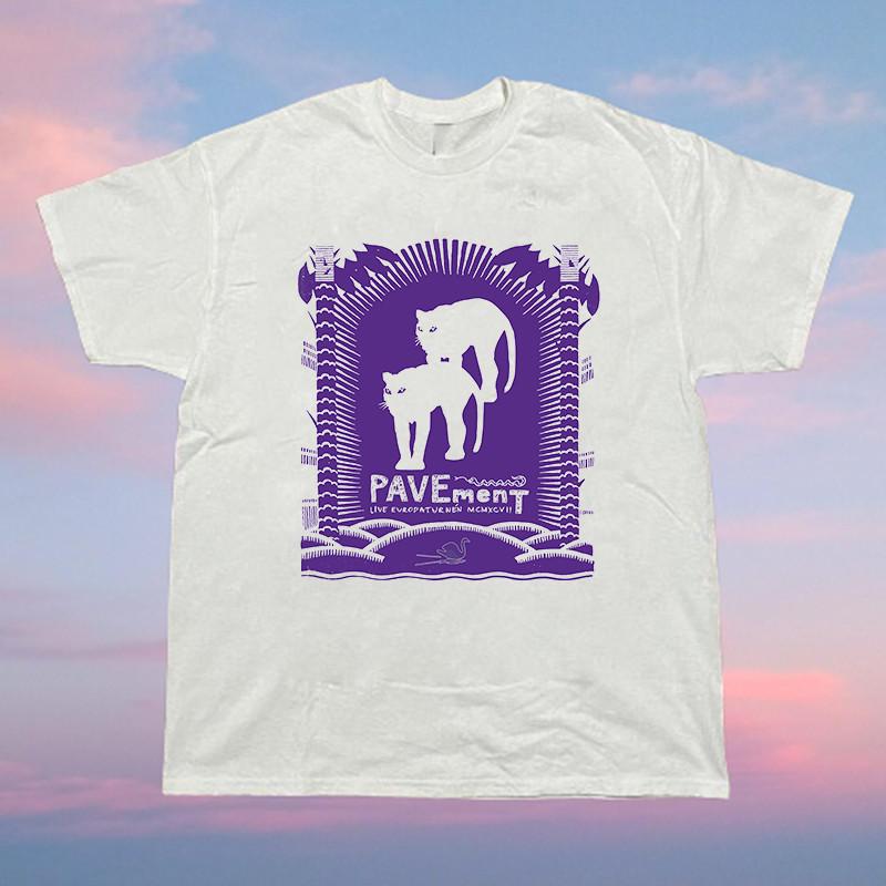 

Pavement Band Live Europaturnén MCMXCVII Graphic T Shirt Full Size S-5XL Unisex T-Shirt XL