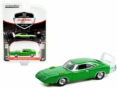 Greenlight Dodge Charger Daytona Barrett Jackson Serie 8 Dodge Charger Federn 1/64 Federn, [Gebraucht]