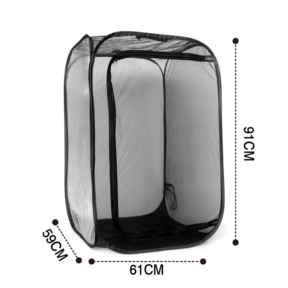 Butterfly Insect Cage Habitat Mini Insect and Butterfly -up Collapsible Insect Mesh Cage for Insect Pet Raising Supplies