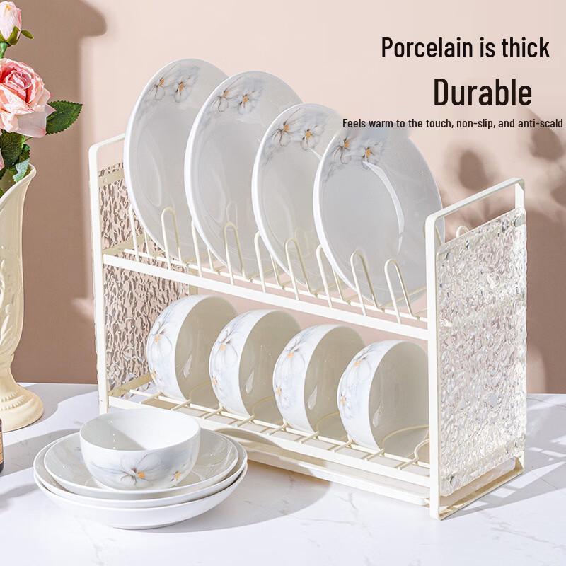 OIMG Floral Ceramic Dinnerware Set