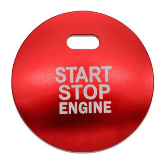 1Pc Car Styling Sticker Console Engine Start/Push Button Trim Cover For Mazda 3
