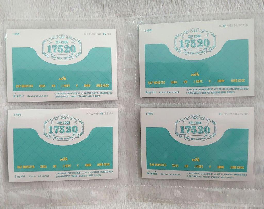 [USED] BTS Bangtan Boys Hoseok Master Army Jhope