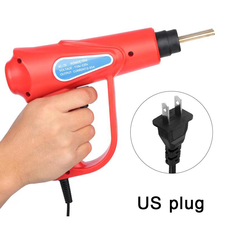 Auto Bumper Repair Kit 70W Hot Staplers Plastics Welder Machine Car Tool PVC Welding Gun Soldering Iron For Plastic for