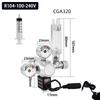 Aquarium CO2 Regulator Solenoid Valve Bubble Meter CO2 Control System Plant Water Grass Tank CO2 Pressure Reducing Valve