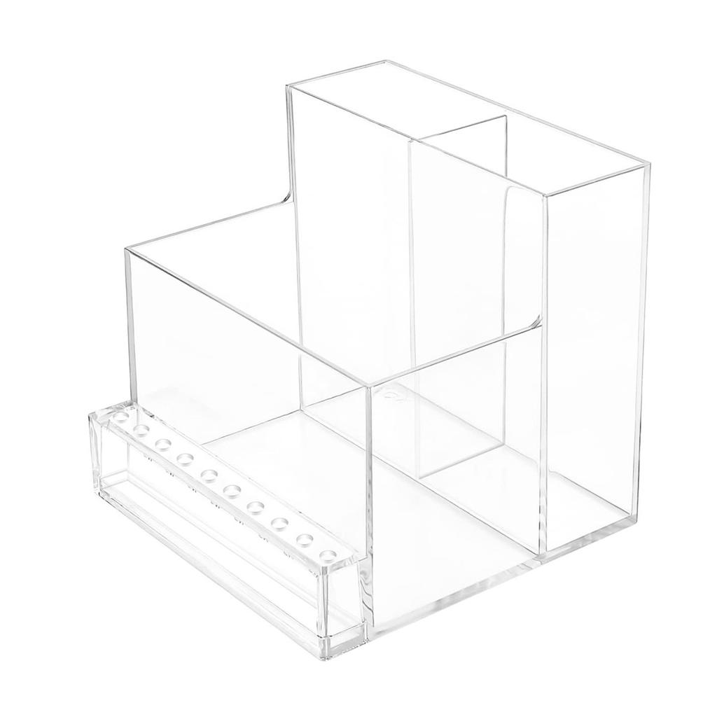 Nail Drill Machine Nail Drill Holder Transparent Drill Bit Holder for Nail Professional Nail Organizer Storage Box Case
