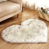 Wool Imitation Sheepskin Rugs Faux  Non Slip Bedroom Shaggy Carpet Mats
