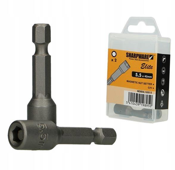 Hexagonal Magnetic Tip 8*50mm Pack-2 Pcs