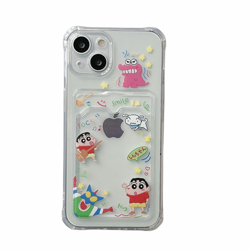 

Мультфільм 15+ Apple 12 ProMax, XR, 11, 13, 14 Boy чохол для мобільного телефону, прозора плагін-карта. iPhone 16