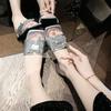 Xiaoxiangfeng pearl slippers women's summer wear 2025 new versatile Internet celebrity fairy style thick heel sandals