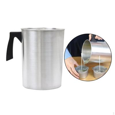 Candle Making Pouring Pot,Aluminum Dripless Spout,Wax Melting Pot,with