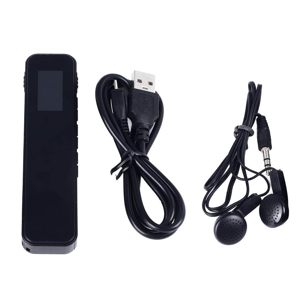Digital Voice Recorder Professional Intelligent MP3 Player 64GB Memory Recording Pen for Lectures