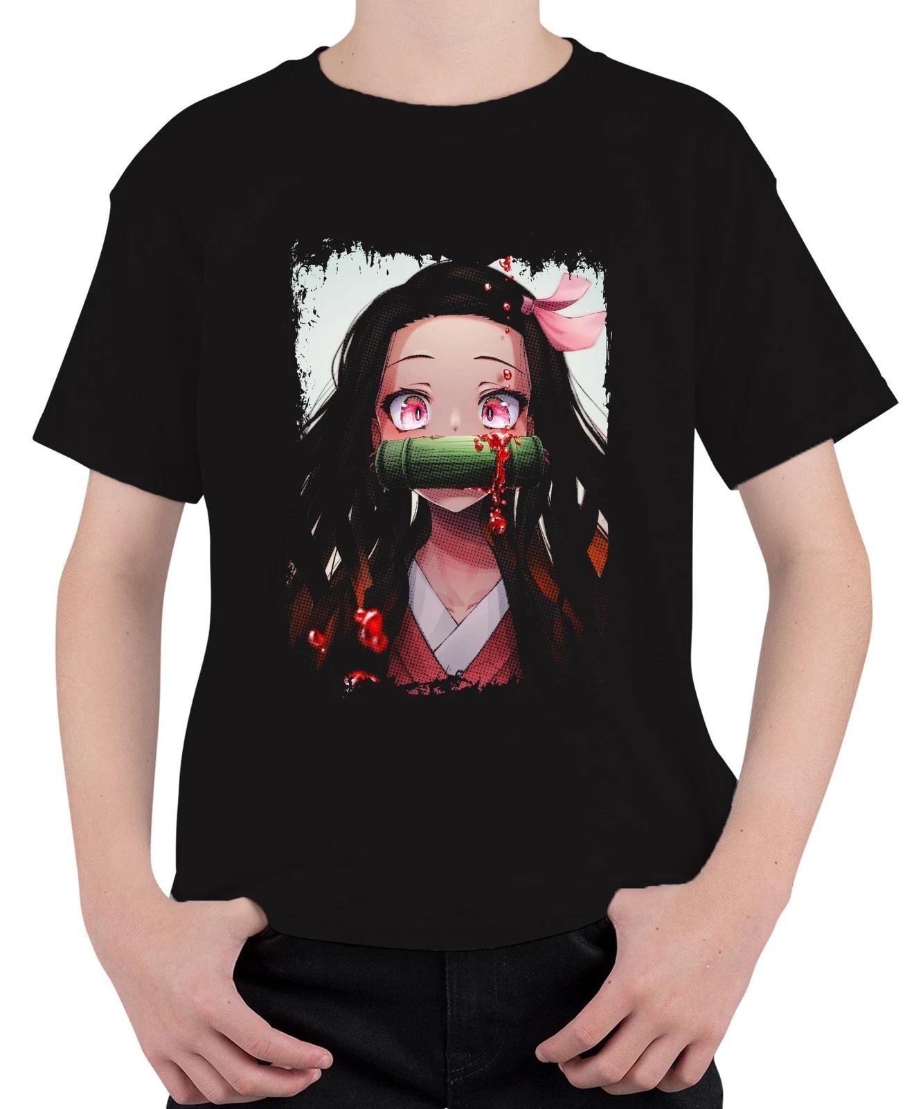 Nezuko Kamado Demon Slayer Anime Manga Bambus Blut Kawaii Cosplay Unisex Kinder XXL