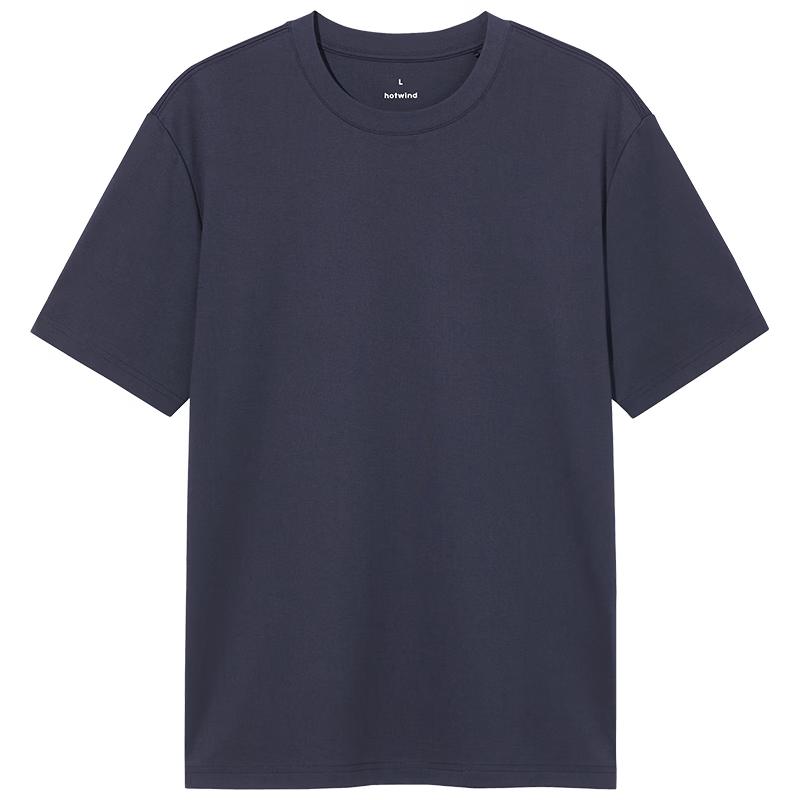 Hotwind Basic Herren T-Shirt mit kurzen Ärmeln