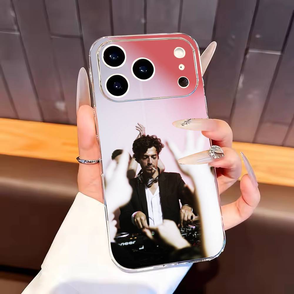Gesaffelstein Phone Case For iPhone17,16,15,14,13,12,11 Plus,Pro Max Soft Transparent Cover iPhone16pro