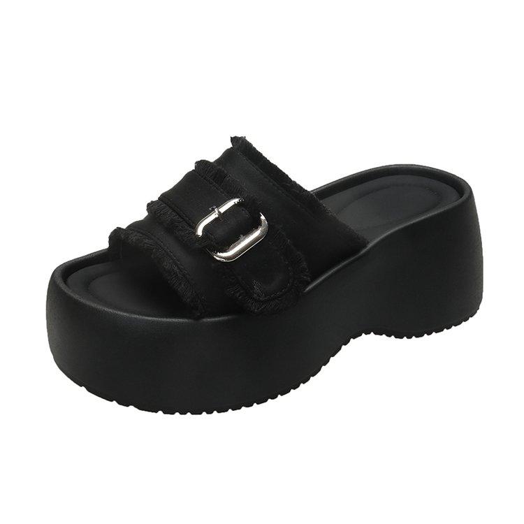 Fashion Slippers Casual Beach Shoes Platform Slides Slipers Women Luxury Sabot 2025 Soft Fashion  Shoes Women Slippers For Swimming Pool