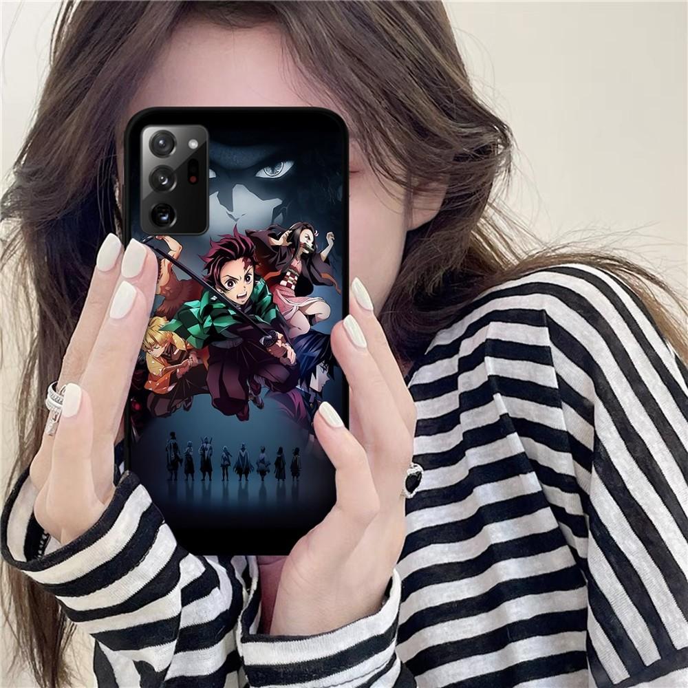 Demon Slayer Phone Case For Samsung Note 8 9 10 20 Pro Plus Lite M 10 11 20 30 21 31 51 A 21 22 42 02 03