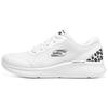 Go Series Soft Comfortable Trendy Mesh Low Top Casual Running Shoes Women Sneaker White Black 149992-WBK