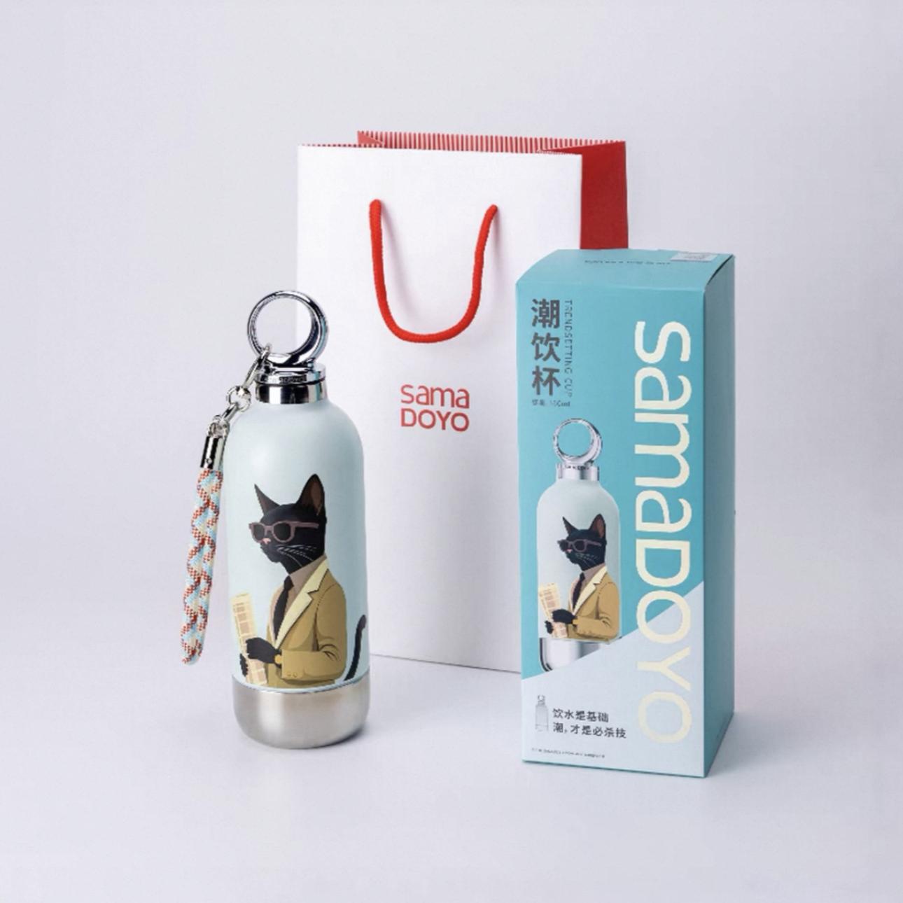 

Ізольована чашка, термос з ручкою-мотузкою, портативна чашка для води з соломинкою та нижньою чашкою, нержавіюча сталь 316, 360 мл зелений