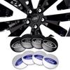 EWTJ7 4pcs 56/60mm Car Wheel Center Hub Caps Cover Badge Stickers Center Cover For Ford Fiesta Mondeo Fusion Explorer Escape Edge Kuga