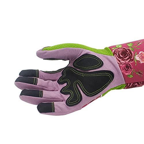 TARATI Gardening Gloves, Professional Garden Gloves for Cacti, Roses, and Rose Care, Pruning, Rose Thorn Protection, Wear-Resistant, Long Sleeve Glove