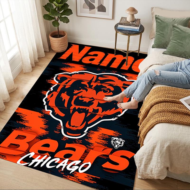 Custom Bears Pride Area Rug Living Room Nonslip Soft Carpet For Bedroom Game Playroom Sofa Office Home Decor Doormat Christmas Gift C10386