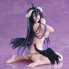 Swimsuit Sitting Posture Albedo Desktop Case Ornament Gift Large-scale Two-dimensional Beautiful Girl Anime Figure