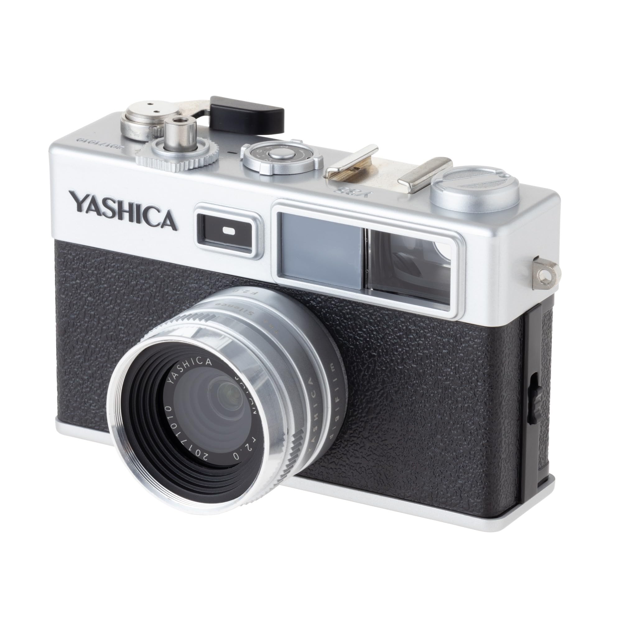 

Yashica Y35 5 Digital Camera with digiFilms CMOS Sensor, 14 Megapixels, Micro USB Port, Dimensions: 110mm W x 70mm H x 55mm D