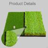 Golf Hitting Mat Green Foldable Driving Range Pad Improve Skills Equipment Backyard Games