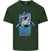 Daddy Shark Funny Fathers Day Unisexs Light Cotton TShirt