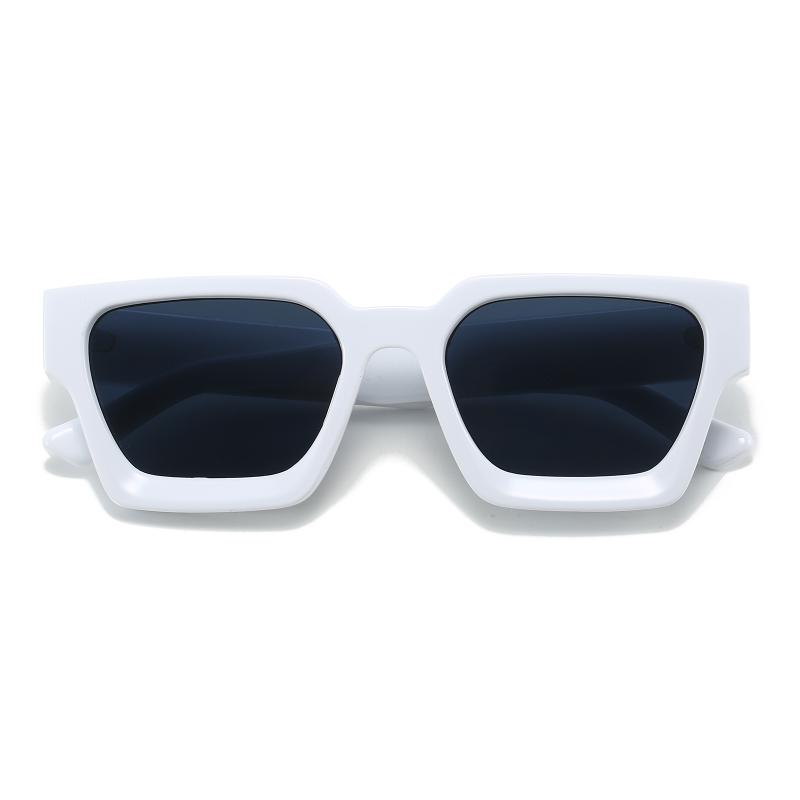 Fashion Retro Tortoiseshell Square Sunglasses Women Men Brand Designer Vintage Chunky Sun Glasses Lentes  Mujer S195