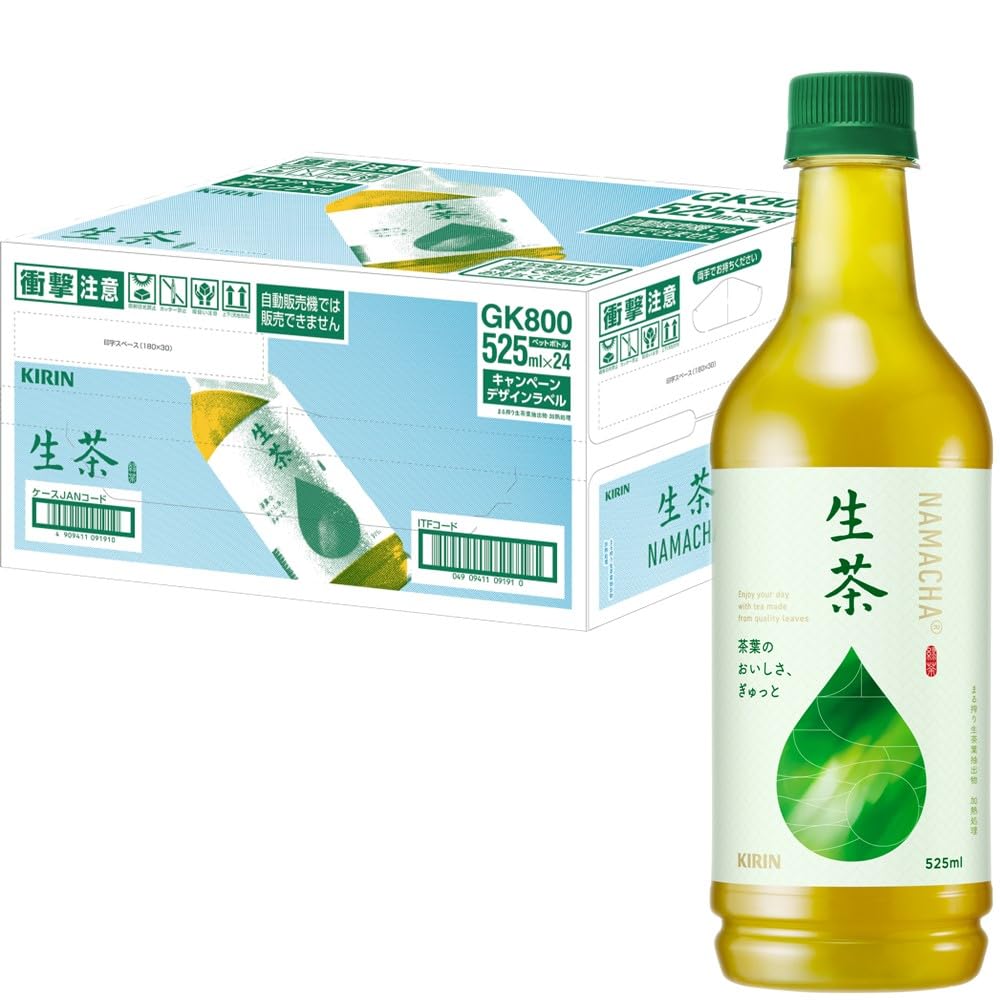 

Kirin Namacha 525мл 24 бутылки Чай Зеленый чай Пластиковая бутылка