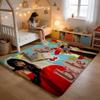 Floor Mat Soft Flannel Rug Non-Slip Absorbent Mat for Bathroom Bedroom Home Decor Hot Singer B-Beabadoobee
