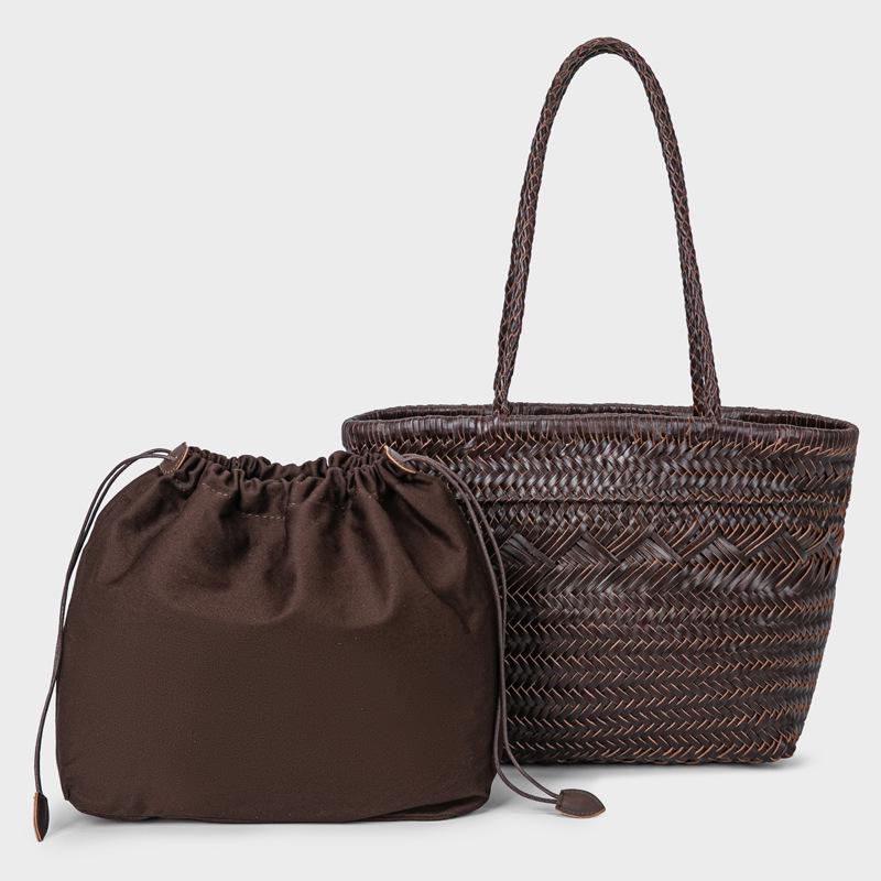 

Сумка-корзина из коровьей кожи ручной работы Dragon Diffusion Retro