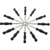 12 Pack Carburetor Adjustment Tool Set With Cleaning Brush And Carburetor Storage Bag For Common Small 2-stroke Engine Starlight