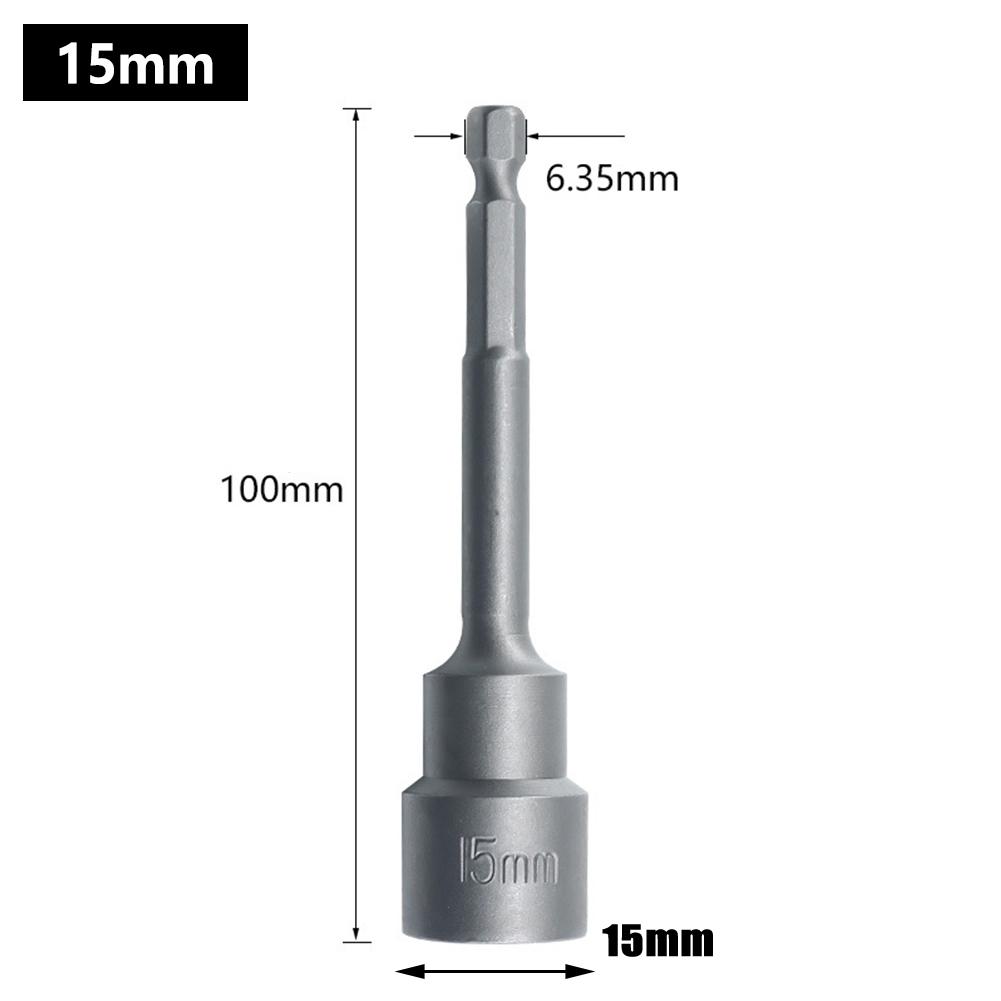 Hexagon Socket Wrench Nut 100mm 1pc Chrome Vanadium Steel