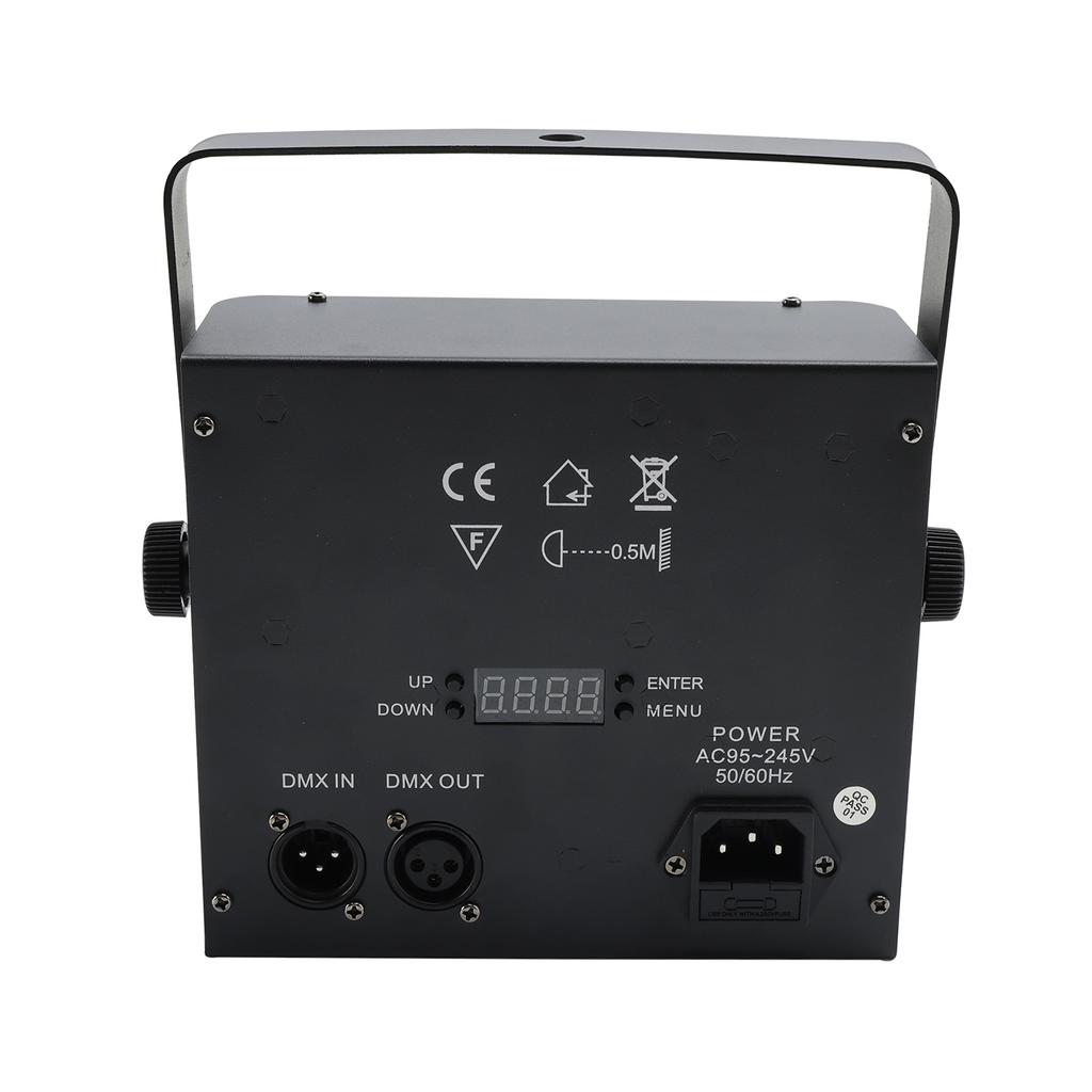 45W DMX RGB LED Beam Scanner Projector DJ Disco Party Stage Strobe Laser Light