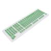 Keyboard Keycaps 110 Keys FOS Step OEM Height 2 Color Injection Molding Computer Accessories