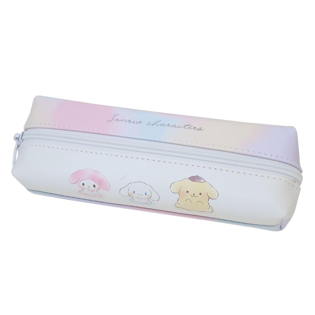 Sanrio Characters Pen Case Relaxed Arrangement Sanrio [Pen Pouch] 2-Room /