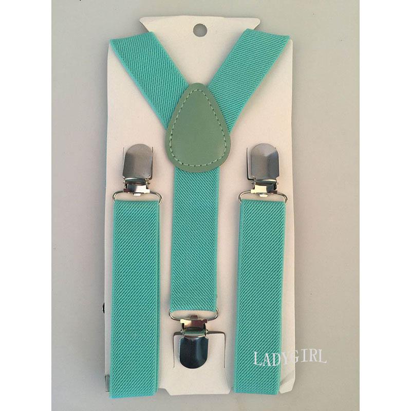 Soild Color Children Belt Baby Boys Girls Suspenders Clip-on Y-Back Braces Elastic Kids Adjustable suspenders suspenders