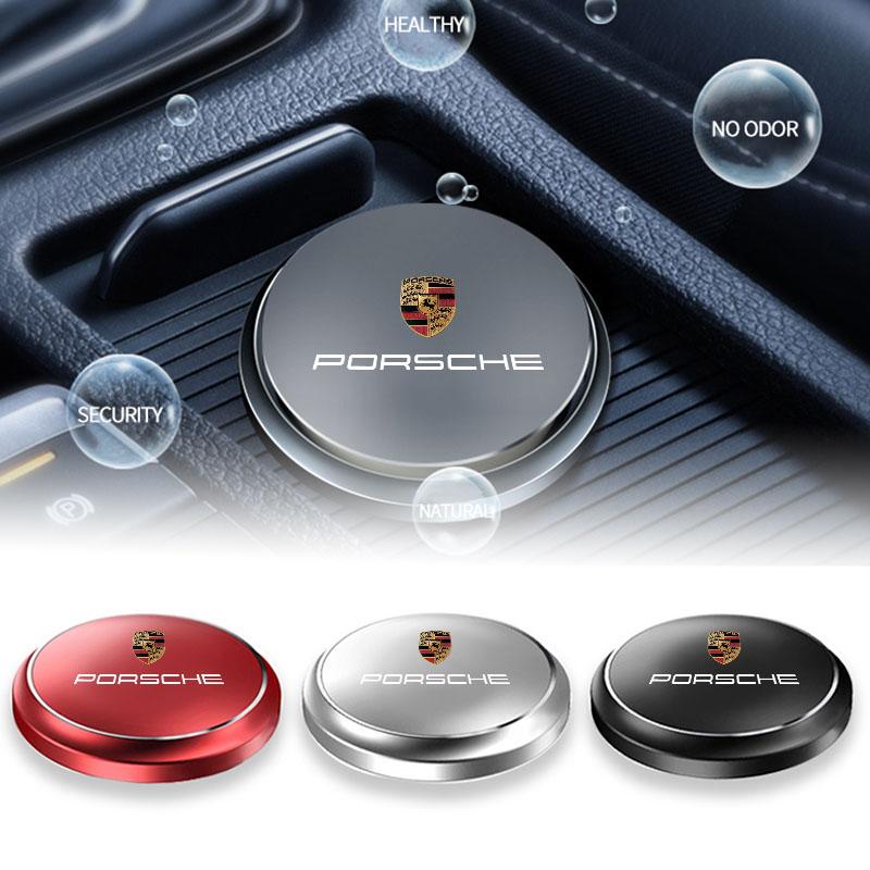 Car Air Freshener Cologne Fragrance Mini Diffuser Fresh Smell Adornos For Porsche Cayenne Panamera Macan Boxster 911 928 944 918 917