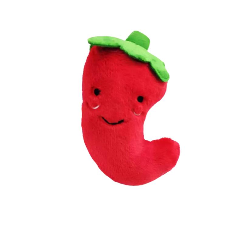 Food Dog Simulation Sound Plush Toy Pet Accessories Teeth Grinding Play Gift