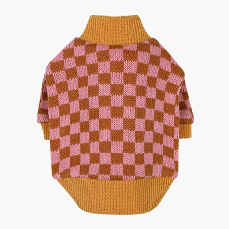 MIMINKO Checkerboard Cardigan [DW3AD0060]