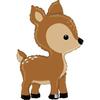 Foil Balloon - Little Deer, 91Cm