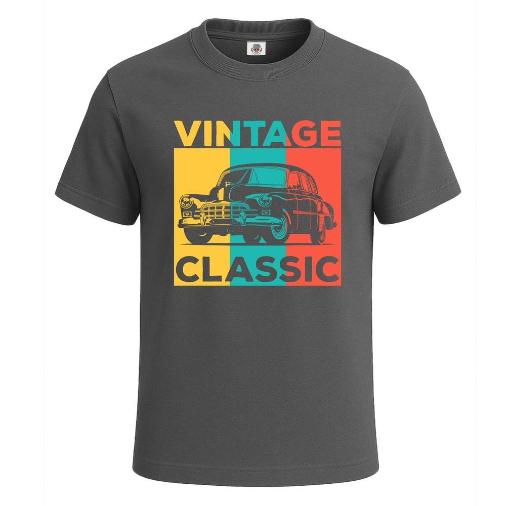 Vintage Classic Car Car Lovers Novelty Gift Mens T Shirt Funny Shirt Top