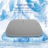 3D Honeycomb Μαξιλάρι καθίσματος αυτοκινήτου Αναπνεύσιμο Cool Gel Cooling Pack Universal Auto Honeycomb Butt Mat για Αυτοκίνητο Μαξιλάρι καρέκλας γραφείου σπιτιού