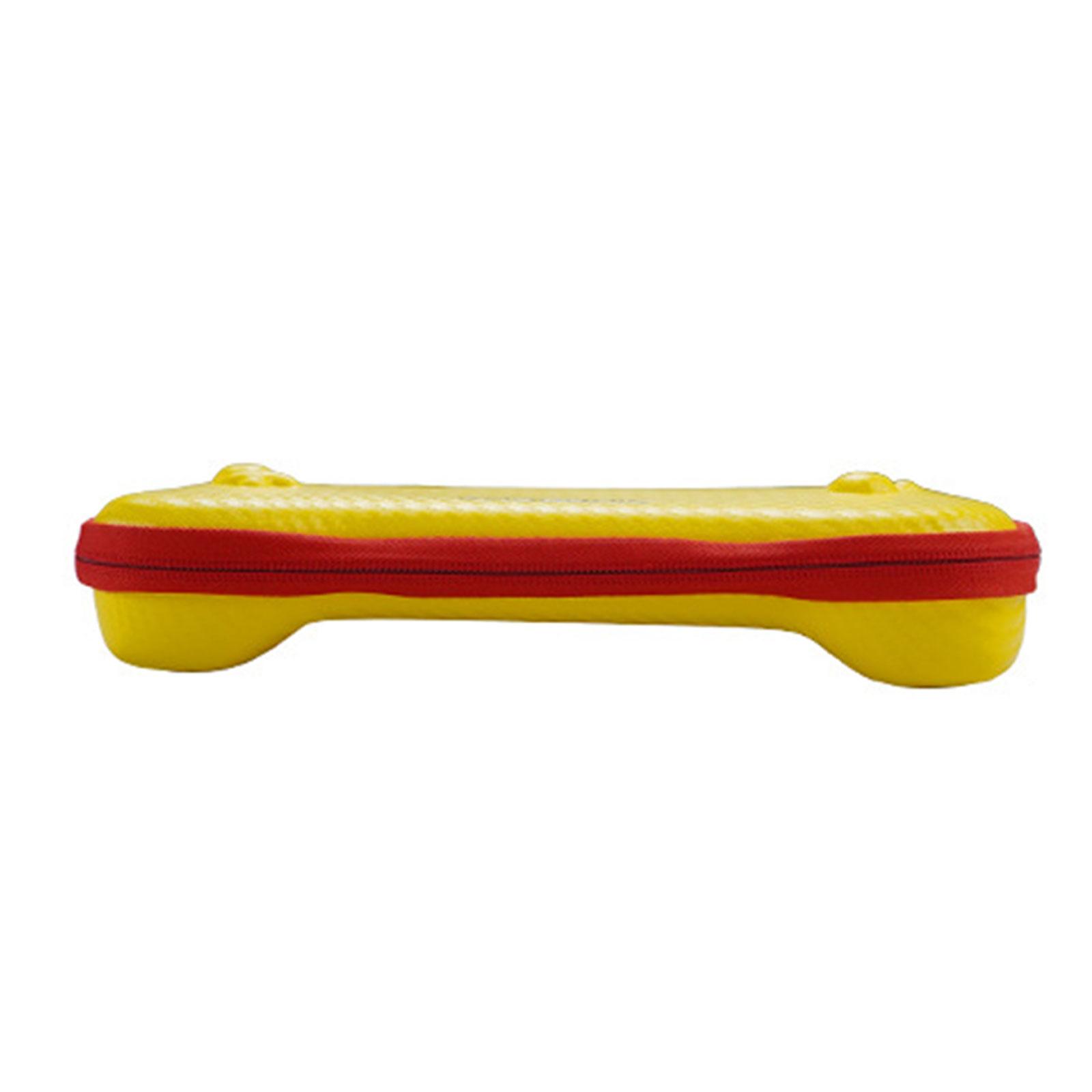 

Портативная игровая консоль EVA сумка Защитный чехол для хранения от царапин для RG557 с ремешком Дорожный чехол для переноски жёлтый