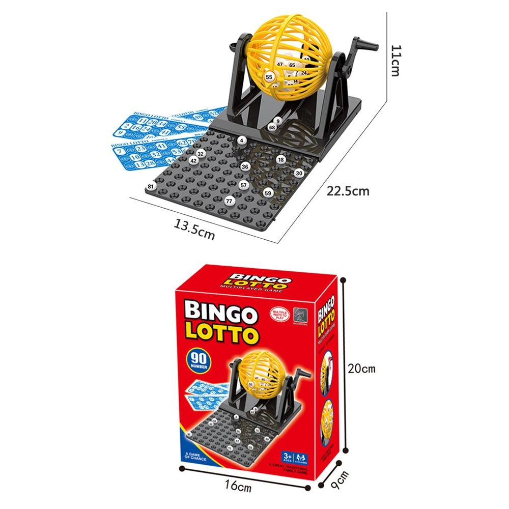 Joc Bingo Interactiv Cușcă Joc de Masă ABS Nou Jucărie de Masă Acasă